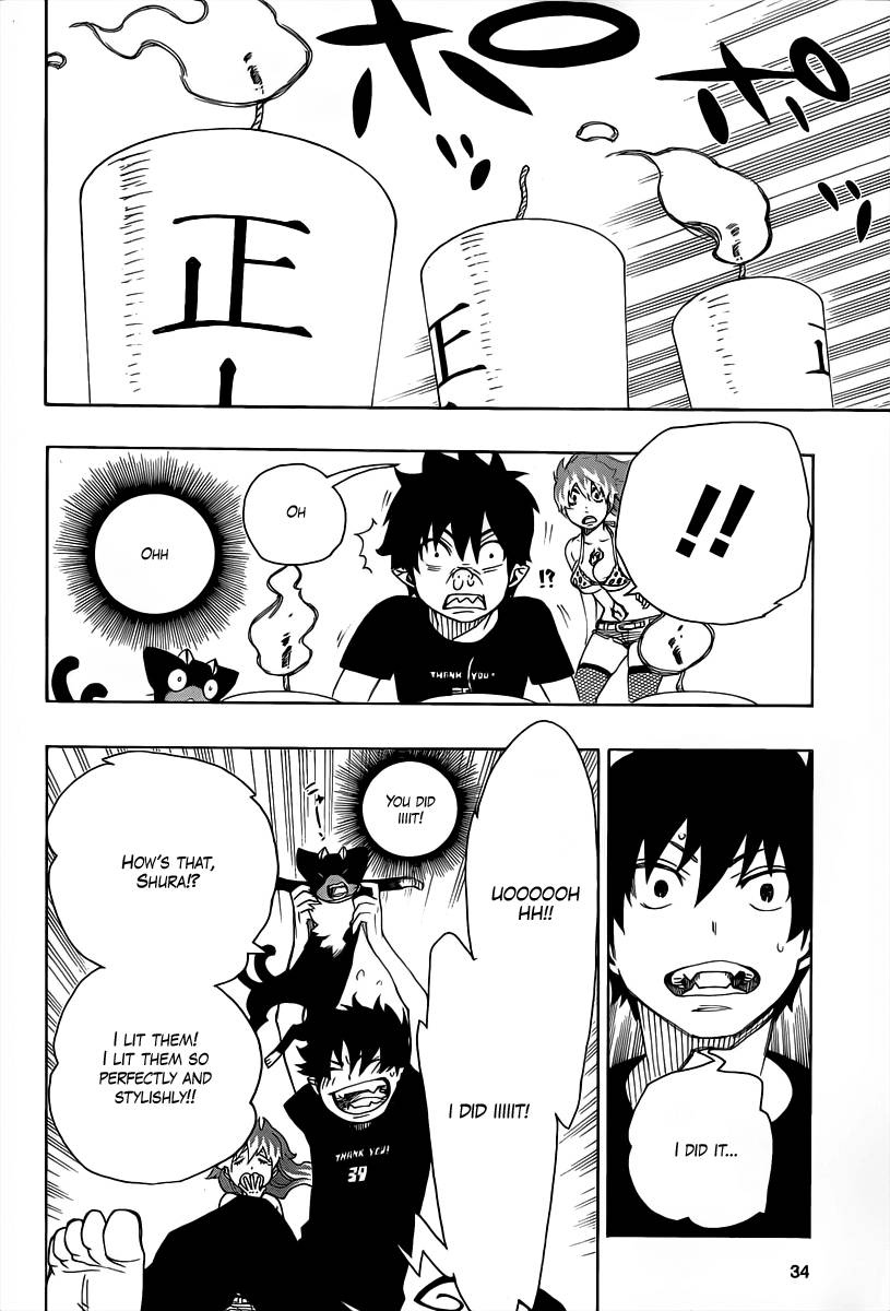 Ao no Exorcist Chapter 21 24